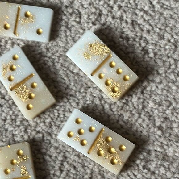 Custom Handmade Playable Resin Dominoes! - Picture 5 of 6